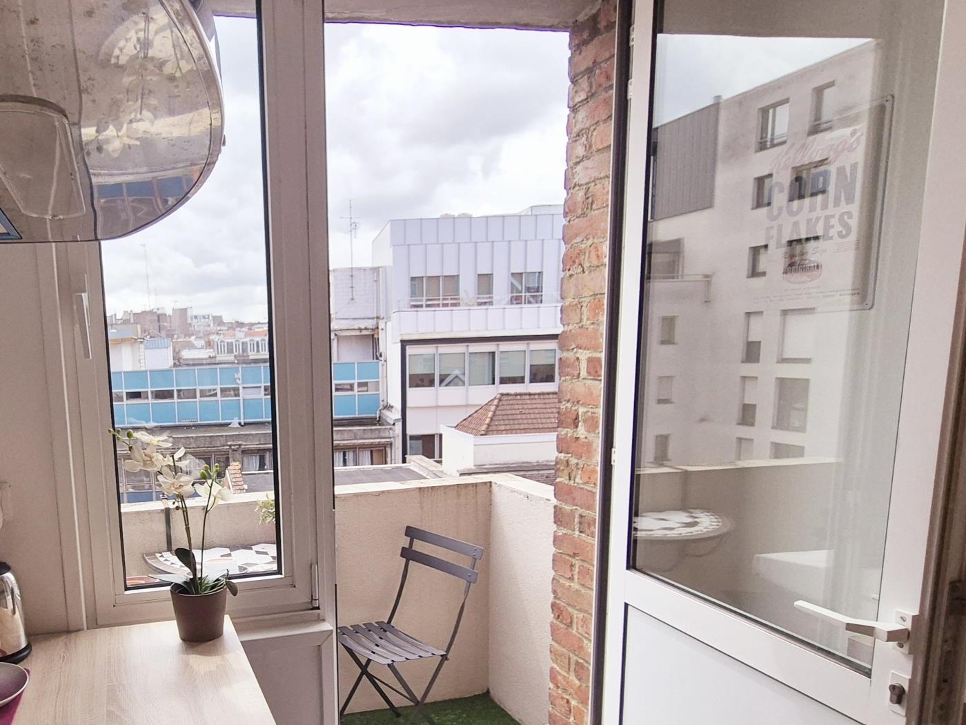 SKYLINE, Centre ville, 3 chambres, parking, 6pers in Lille