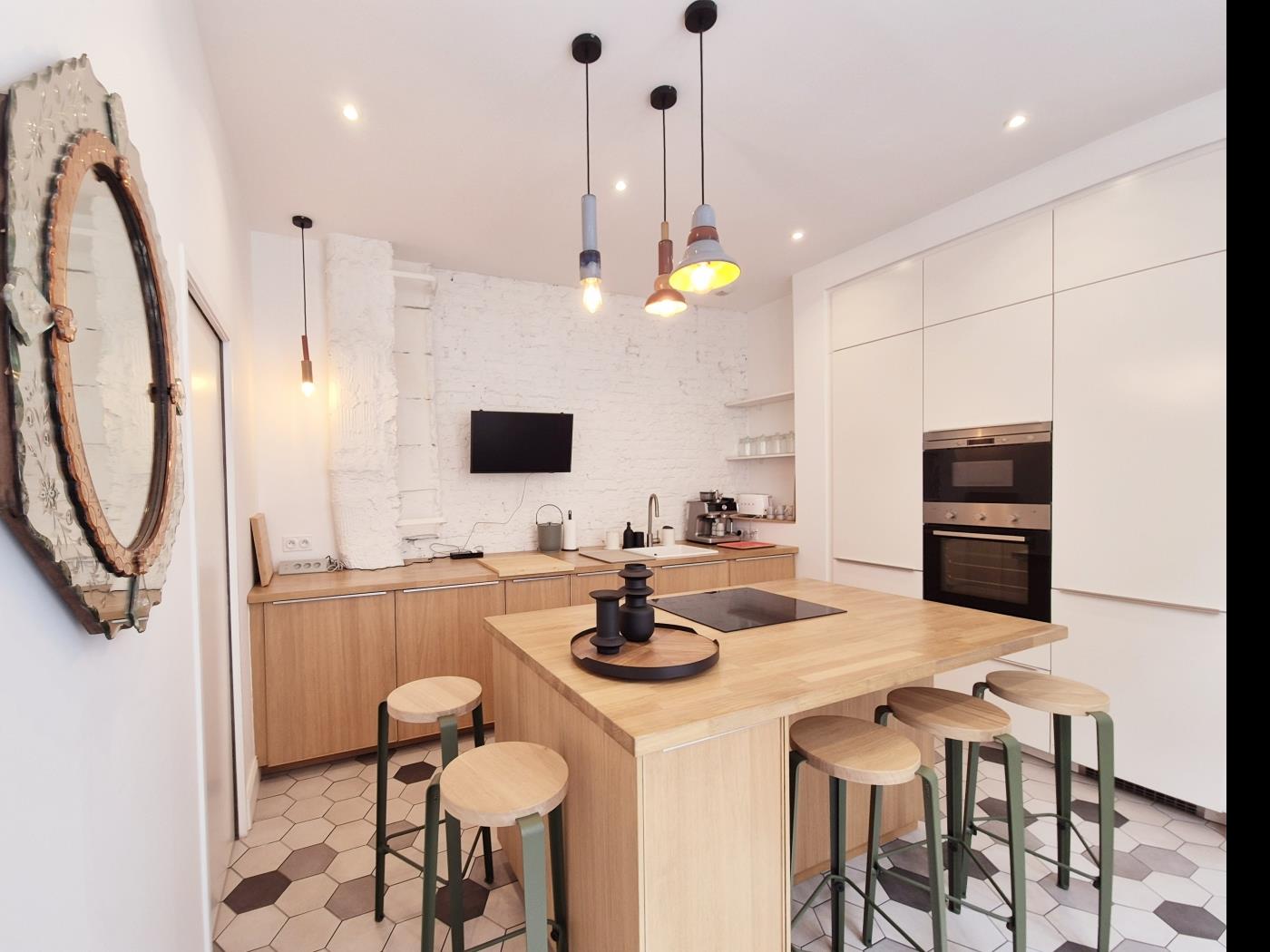 GENIUS, Centre Ville, 2 chbres, 4 pers en Lille